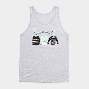 Christmas sweater warm wishes Tank Top